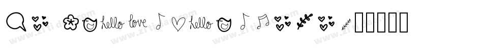 La Distorsionada字体转换